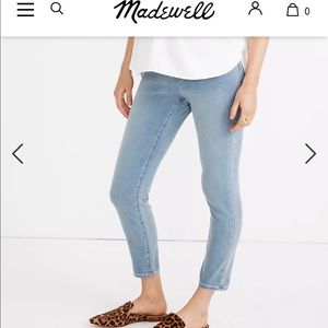 Madewell Maternity Roadtripper Jeggings size 28.